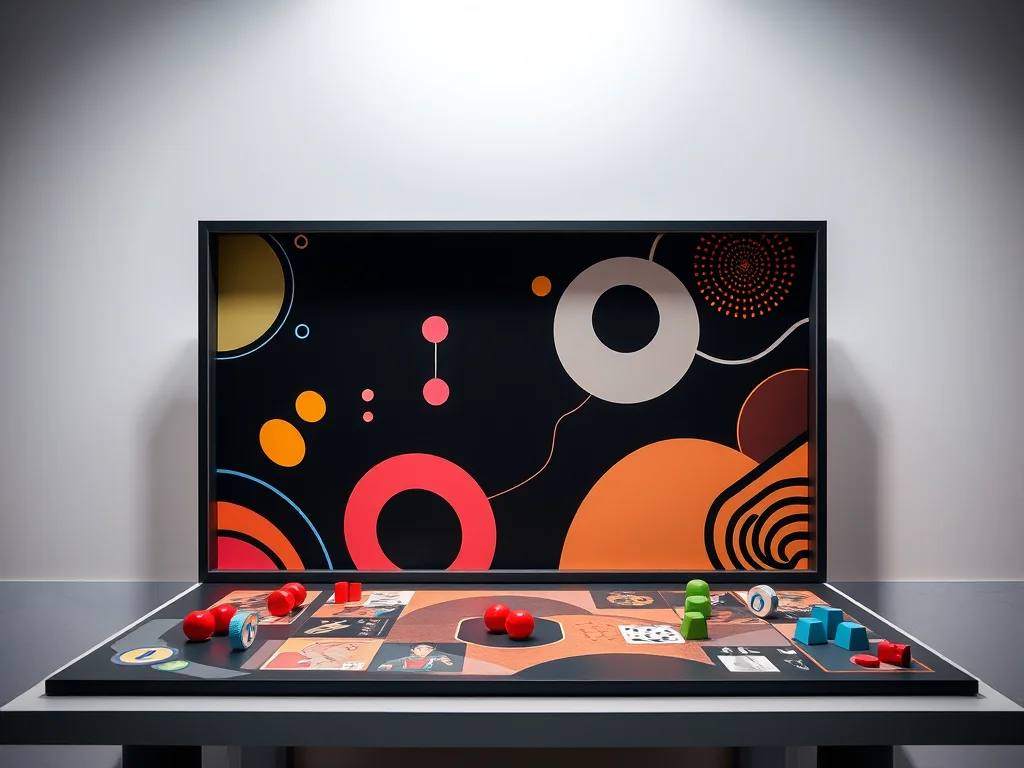 Modern Board Game Display